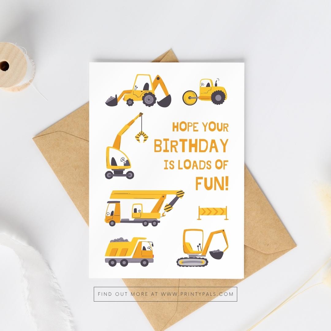 Birthday Card - Loads of Fun FREE